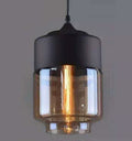 Lustre industriel en verre