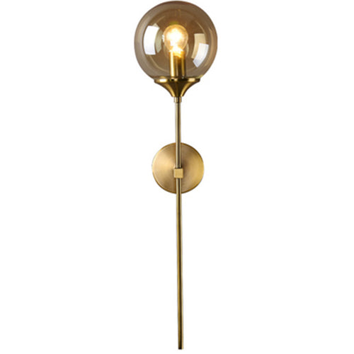 Applique Bronze Abat-jour Verre