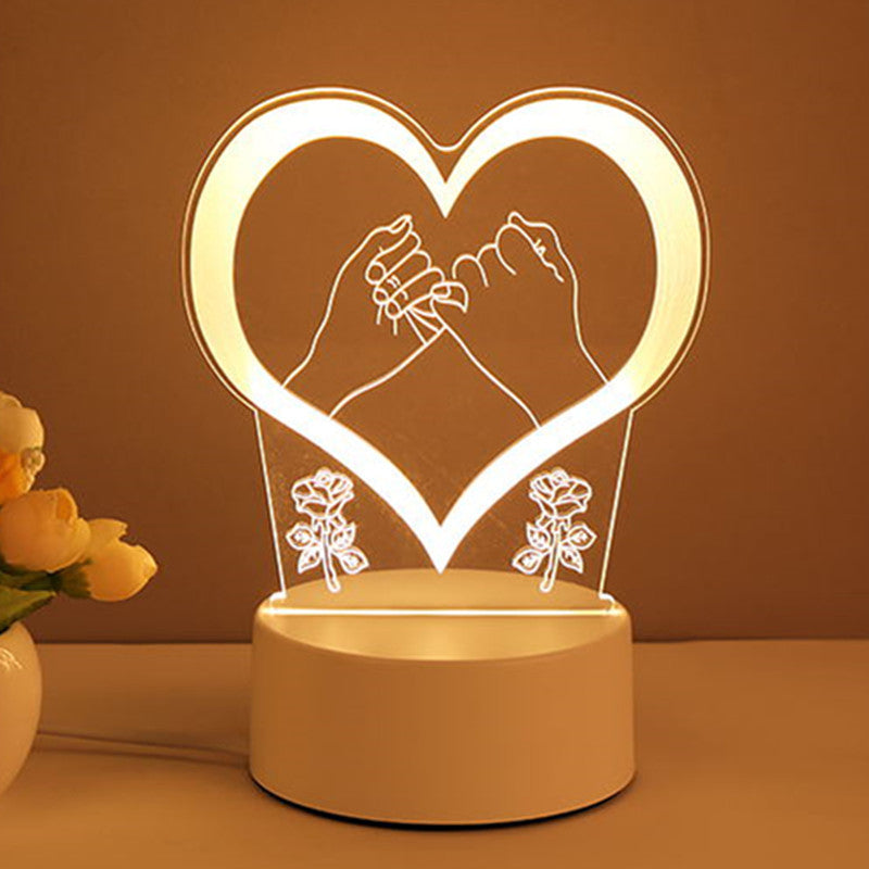 Veilleuse LED Acrylique 3D