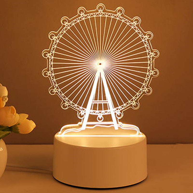 Veilleuse LED Acrylique 3D