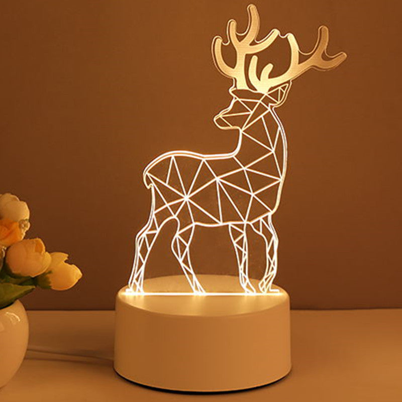 Veilleuse LED Acrylique 3D