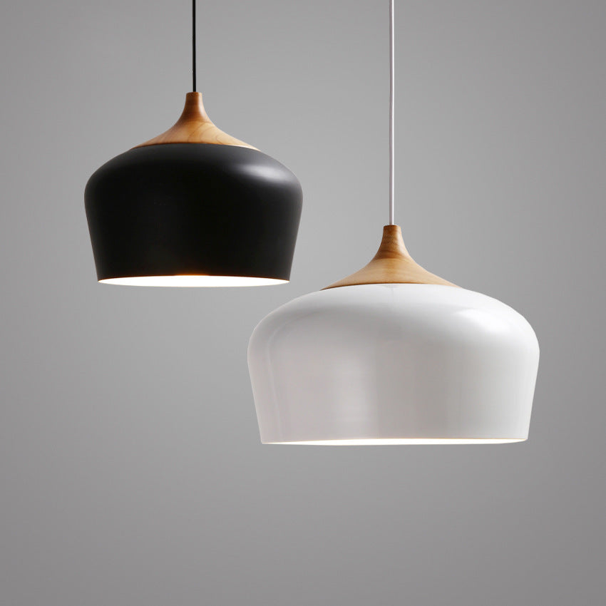 Lustre Rétro en Bois