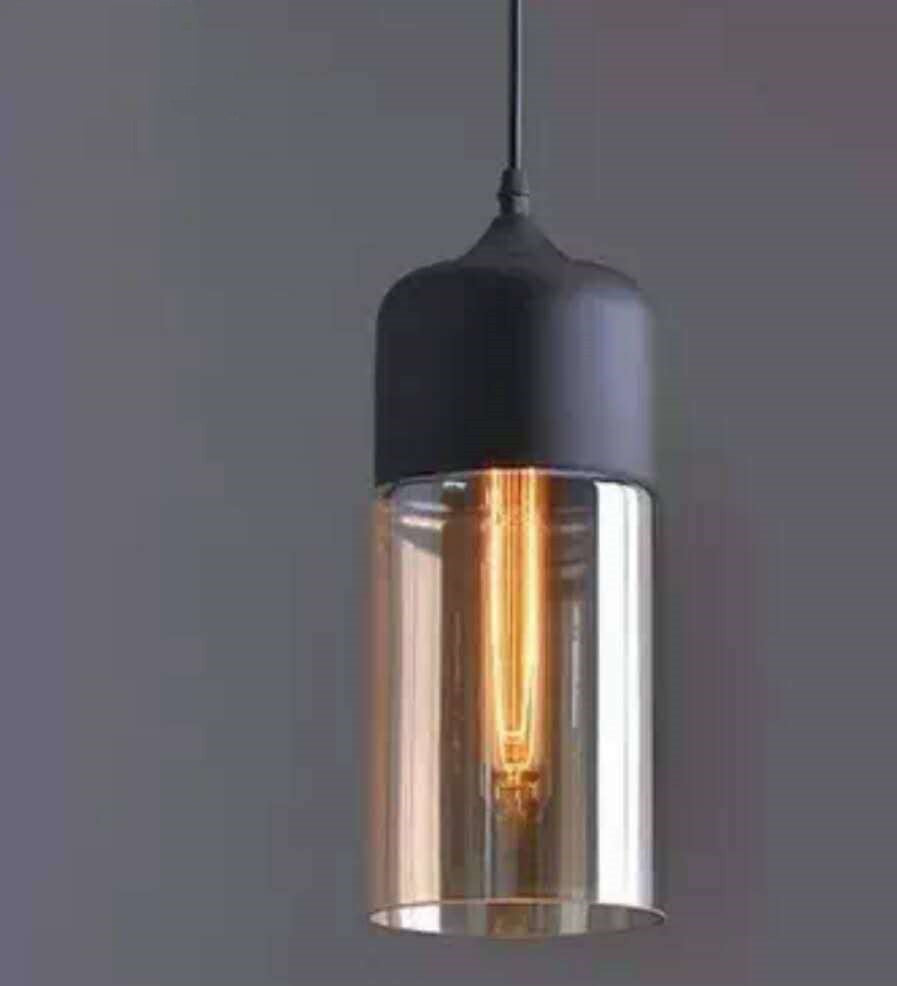 Lustre industriel en verre