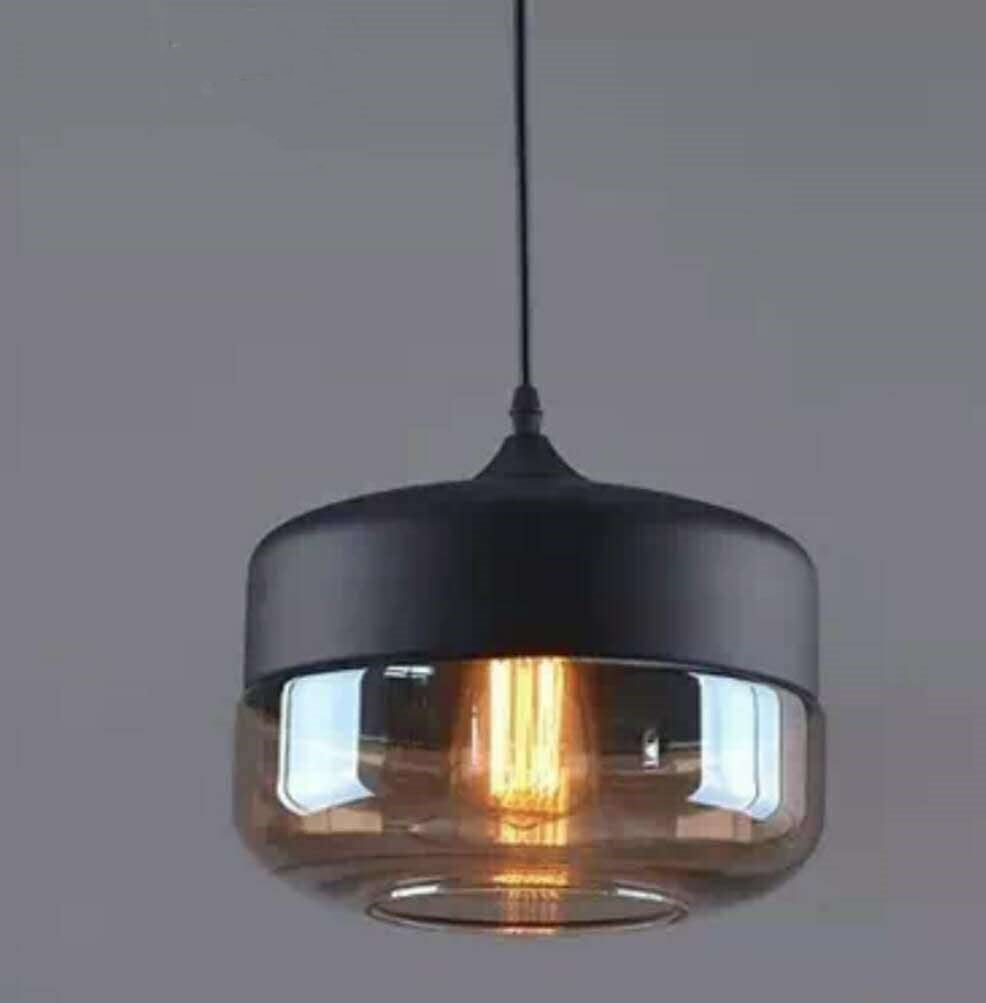 Lustre industriel en verre