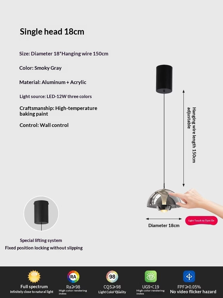 Suspension Bouton Ajustable