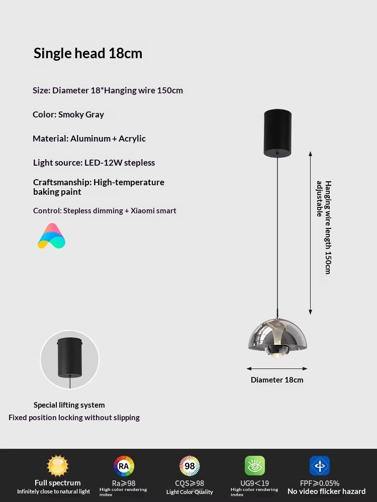 Suspension Bouton Ajustable