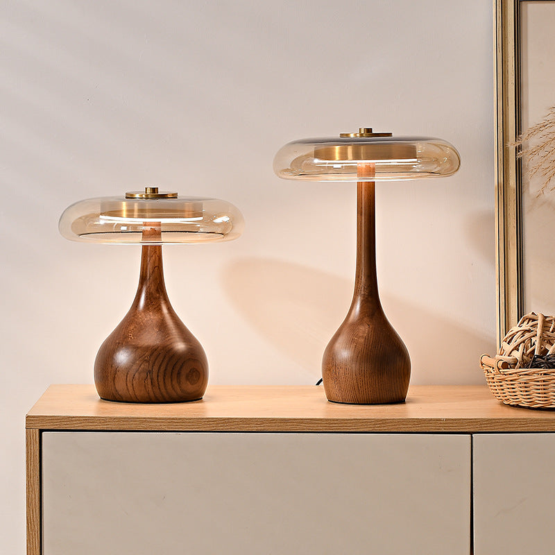 Lampe de Chevet Bois Massif