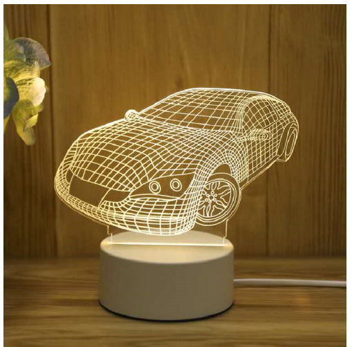 Veilleuse LED Acrylique 3D