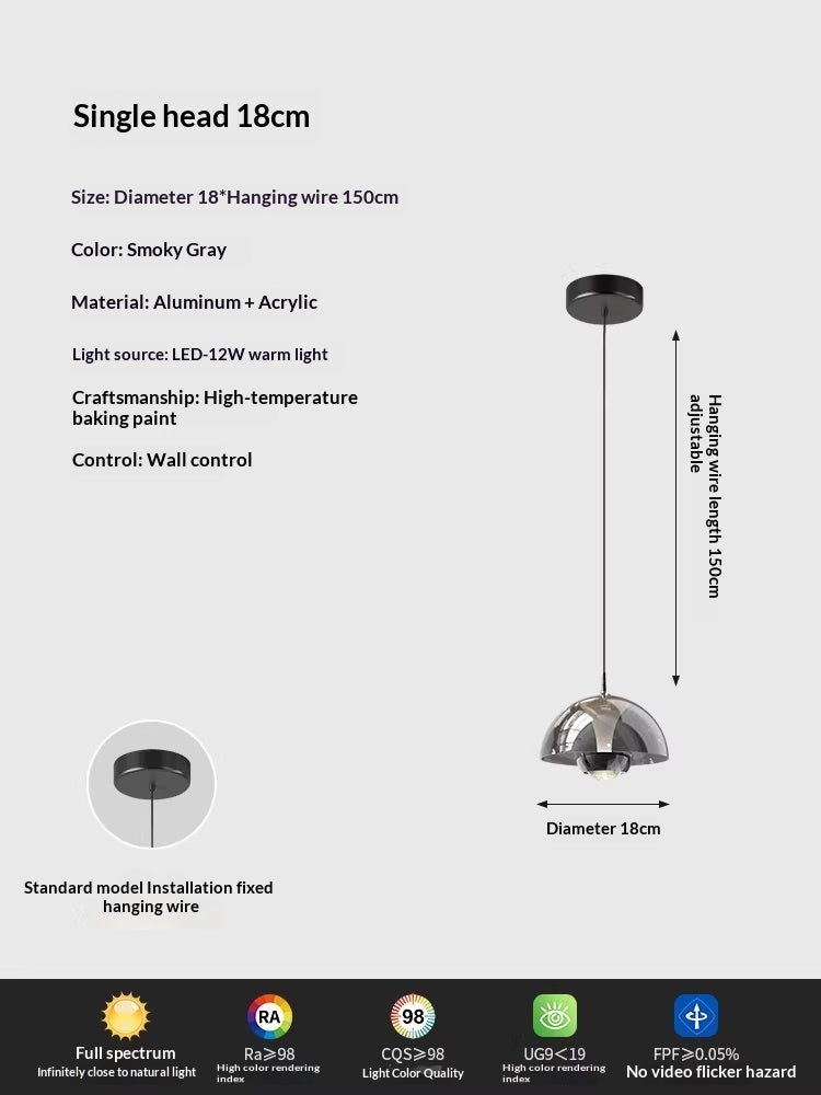 Suspension Bouton Ajustable