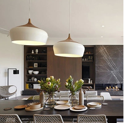 Lustre Rétro en Bois
